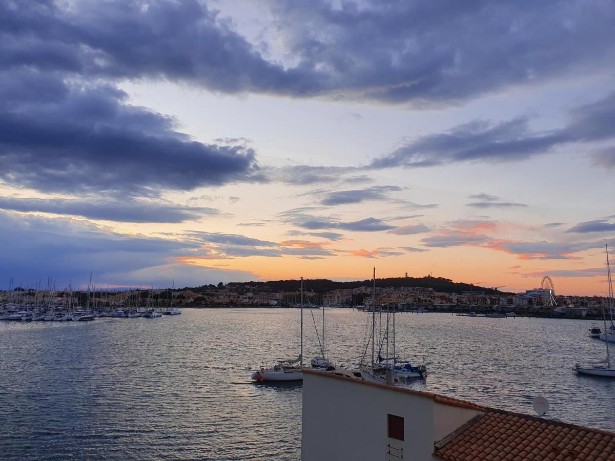 46 Ile Paradise Vue Port Agde Buitenkant foto