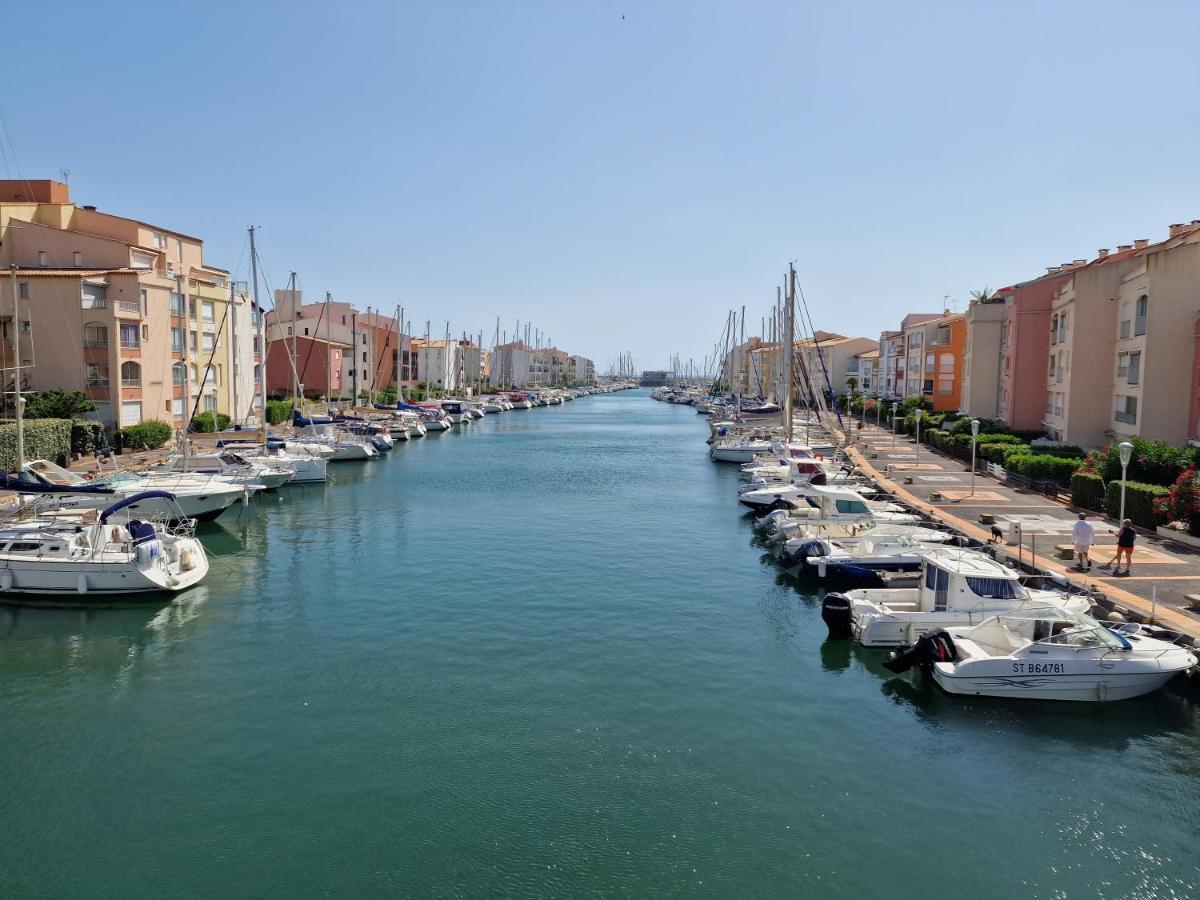 46 Ile Paradise Vue Port Agde Buitenkant foto